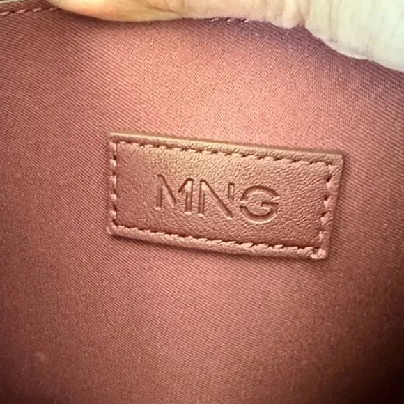 Mango Deep Red Shoulder Bag - Picture 2 of 8